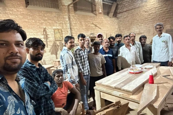 Vijay et son équipe